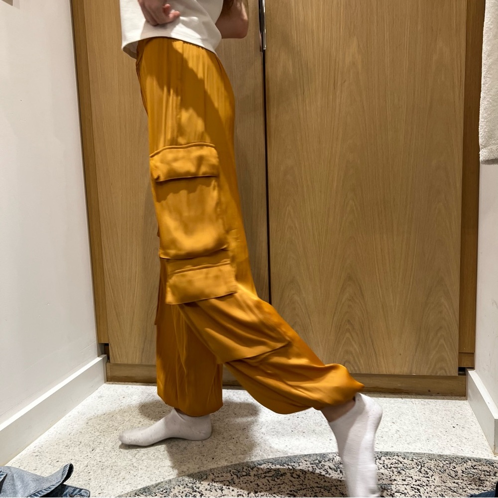 Golden yellowish joggers